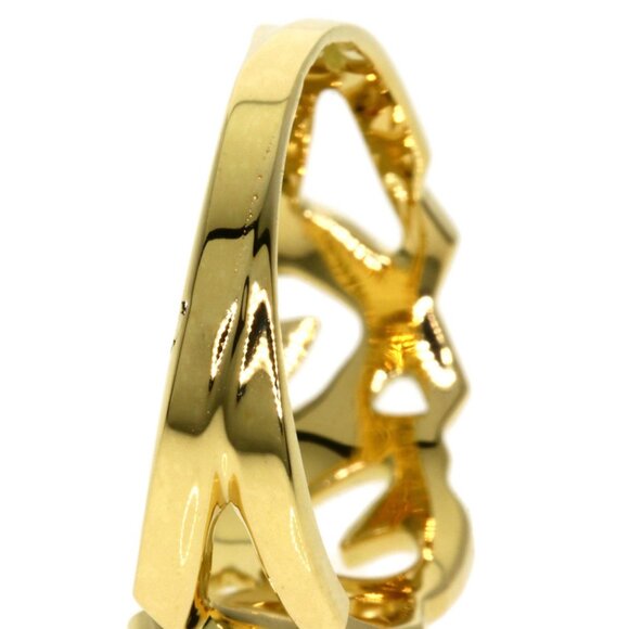 TIFFANY 18k Yellow Heart Ring - Picture 9 of 11